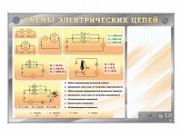 Электрифицированный стенд "Схемы электрических цепей" с маркерными полями - fgospostavki.ru - Шумерля