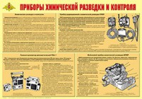 Плакат "Приборы химической разведки и контроля" - fgospostavki.ru - Шумерля