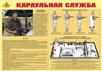 Плакат "Караульная служба" - fgospostavki.ru - Шумерля
