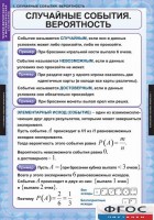 Комплект таблиц. Теория вероятностей и математическая статистика. - fgospostavki.ru - Шумерля