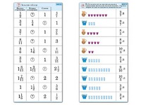 Комплект карточек (10) "Обучающий калейдоскоп. Дроби" - fgospostavki.ru - Шумерля