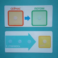 Двусторонний планшет "Сейчас - потом" - fgospostavki.ru - Шумерля