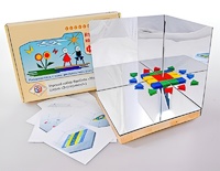 Игровой набор Фребеля "Мозаика геометрическая 3D" - fgospostavki.ru - Шумерля