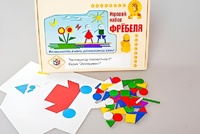 Игровой набор Фребеля "Конструктор плоскостной-1" (Серия "Эксперимент") - fgospostavki.ru - Шумерля