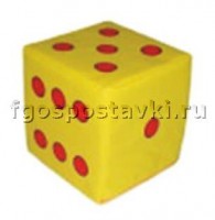 Кубик "Бросайка" с точками - fgospostavki.ru - Шумерля