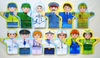 Набор рукавичек "Профессии" 13 штук - fgospostavki.ru - Шумерля