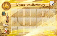 Стенд "Наши достижения" Вариант 5 - fgospostavki.ru - Шумерля