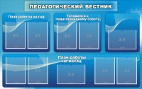 Стенд "Педагогический вестник" - fgospostavki.ru - Шумерля
