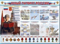 Стенд-уголок "Юный патриот России" - fgospostavki.ru - Шумерля