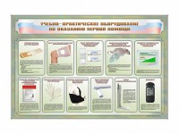 Стенды "Учебно-практическое оборудование по оказанию первой помощи" - fgospostavki.ru - Шумерля