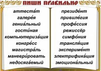 Комплект таблиц "Словарные слова" - fgospostavki.ru - Шумерля