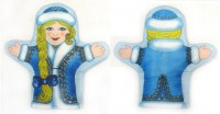 Кукла-рукавичка "Снегурочка" - fgospostavki.ru - Шумерля