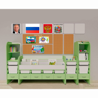Уголок патриотического воспитания для дошкольников "Россия" Максимальный - fgospostavki.ru - Шумерля