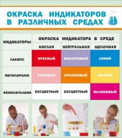 Стенд "Окраска индикаторов в различных средах" - fgospostavki.ru - Шумерля