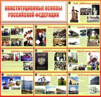 Стенд "Конституционные основы РФ" - fgospostavki.ru - Шумерля