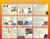 Стенд "Терроризм угроза обществу" - fgospostavki.ru - Шумерля
