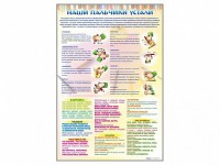 Стенд "Наши пальчики устали" (зарядка) - fgospostavki.ru - Шумерля