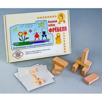 Игровой набор Фребеля "Кирпичики" (серия "Эксперимент") - fgospostavki.ru - Шумерля