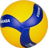 Мяч волейбольный Mikasa V300W (размер 5, синтетическая кожа, профессиональный) - fgospostavki.ru - Шумерля