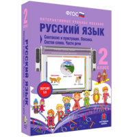 Русский язык 2 класс. Синтаксис и пунктуация. Лексика. Состав слова. Части речи - fgospostavki.ru - Шумерля