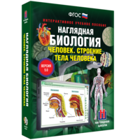 Наглядная биология. 8 - 9 классы. Человек. Строение тела человека - fgospostavki.ru - Шумерля