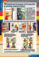Комплект таблиц. ОБЖ. Поведение в криминогенных ситуациях. - fgospostavki.ru - Шумерля