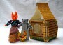 Шагающий театр с домиком "Кот, петух и лиса" - fgospostavki.ru - Шумерля