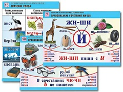 Комплект таблиц "Обучение грамоте. Письмо и развитие речи" (16 таблиц, А1, ламинированные) - fgospostavki.ru - Шумерля