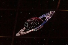 Потолок "Звездное небо с анимационным фибероптическим эффектом сатурн" - fgospostavki.ru - Шумерля