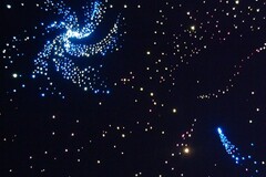 Напольный фибероптический ковер Звездное небо 1,45х1,45 м, 120 звезд в комплекте со светогенератором - fgospostavki.ru - Шумерля
