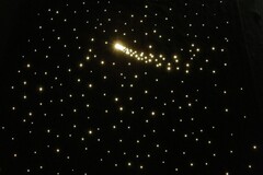 Настенный фибероптический ковер «Звездное небо» 1,45х1,45м, 160 звезд в комплекте со светогенератором - fgospostavki.ru - Шумерля