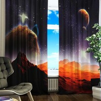 Комплект светонепроницаемых штор "Марсианская одиссея" - fgospostavki.ru - Шумерля