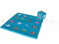 Игровой мат "Море" с кубиком - fgospostavki.ru - Шумерля