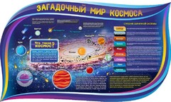 Стенд "Загадочный мир космоса" - fgospostavki.ru - Шумерля