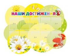 Стенд "Наши достижения" Вариант 3 - fgospostavki.ru - Шумерля