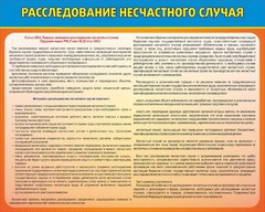 Стенд "Расследование несчастного случая" - fgospostavki.ru - Шумерля