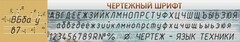 Стенд "Чертежный шрифт" - fgospostavki.ru - Шумерля