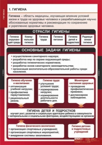 Комплект таблиц. ОБЖ. Гигиена. - fgospostavki.ru - Шумерля