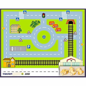 Игровой набор "Транспорт" - fgospostavki.ru - Шумерля