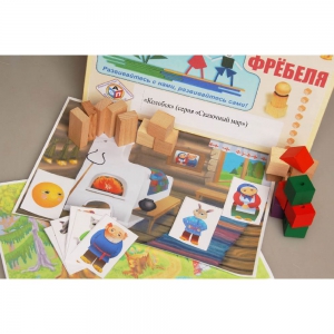 Игровой набор Фребеля "Колобок" (серия "Сказочный мир". Выпуск 1) - fgospostavki.ru - Шумерля