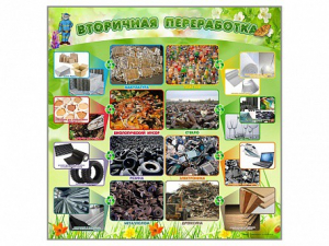 Стенд "Вторичная переработка" - fgospostavki.ru - Шумерля