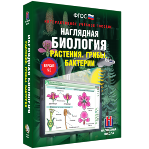 Наглядная биология. 6 класс. Растения. Грибы. Бактерии - fgospostavki.ru - Шумерля
