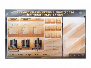 Электромеханический стенд "Термодинамические процессы в идеальных газах" с маркерными полями - fgospostavki.ru - Шумерля