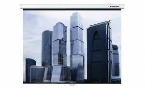 Настенный проекционный экран Lumien Eco Picture (LEP-100105) 160х160 см - fgospostavki.ru - Шумерля