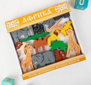 Конструктор "Африка", 35 элементов - fgospostavki.ru - Шумерля