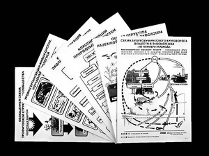 Комплект таблиц по экологии "Экосистема-экологическая единица окружающей среды" (ламинированные, А4, 12 штук) - fgospostavki.ru - Шумерля