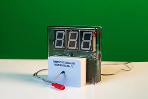 Датчик влажности воздуха с независимой индикацией (гигрометр демонстрационный) - fgospostavki.ru - Шумерля