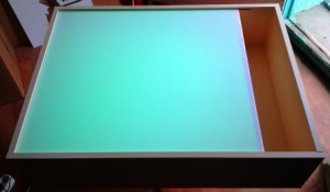 Планшет для рисования песком с RGB подсветкой (100х60 см) - fgospostavki.ru - Шумерля