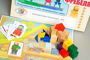 Игровой набор Фребеля "Кот Котофеич" (серия "Сказочный мир". Выпуск 1) - fgospostavki.ru - Шумерля