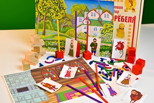 Игровой набор Фребеля "Аленький цветочек" (серия "Сказочный мир". Выпуск 2) - fgospostavki.ru - Шумерля